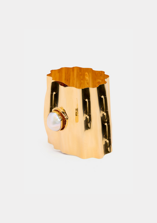 Jaipur Cuff with Baroque Pearl
