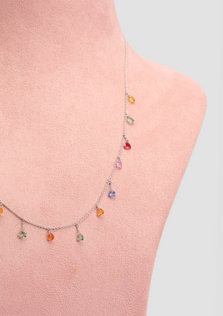 Delicate Sapphire Necklace