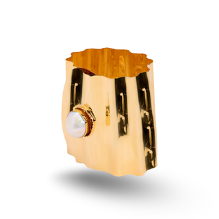 Jaipur Cuff with Baroque Pearl