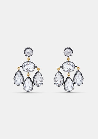 Crystal Girandole Earrings