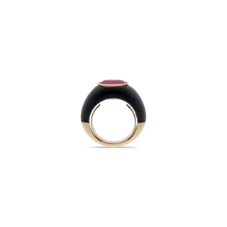 Ebony Rubellite Ring