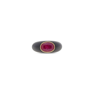 Ebony Rubellite Ring